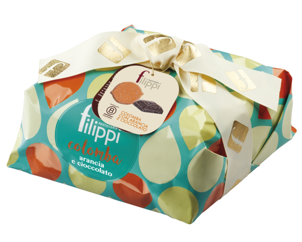 Colombe à l'orange et au chocolat