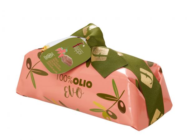 STRUCA' 100% OLIO EVO CON FRAGOLINE DI BOSCO E CIOCCOLATO AL LATTE GR 5OO