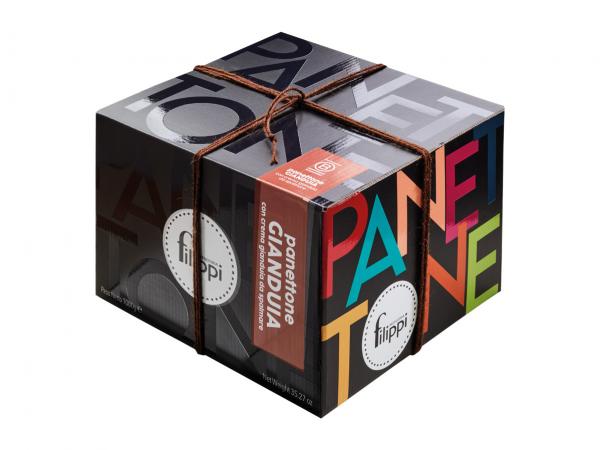 PANETTONE ALLA GIANDUIA CON CREMA GIANDUIA DA SPALMARE GR 1000