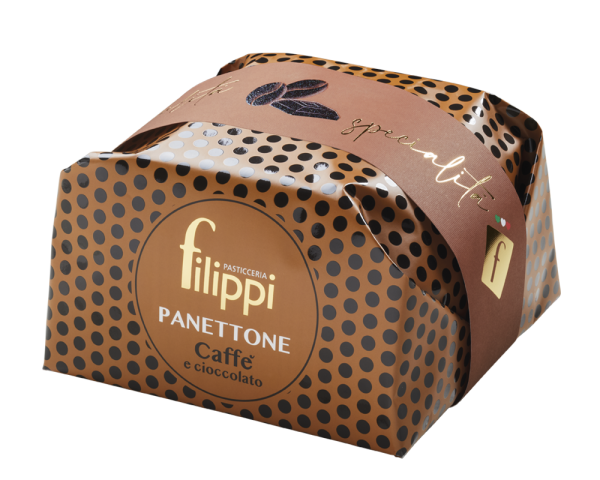 PANETTONE AL CAFFE' E CIOCCOLATO 500G