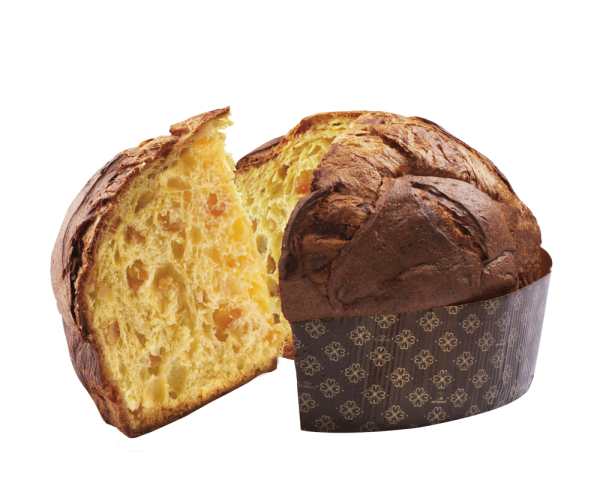 PANETTONE CON LIMONE CANDITO E CIOCCOLATO BIANCO 500