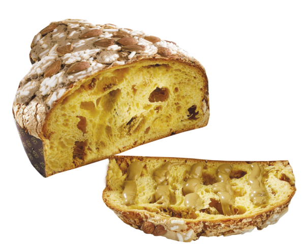 COLOMBA AL PISTACCHIO CON CREMA DI PISTACCHIO DA SPALMARE GR 1000