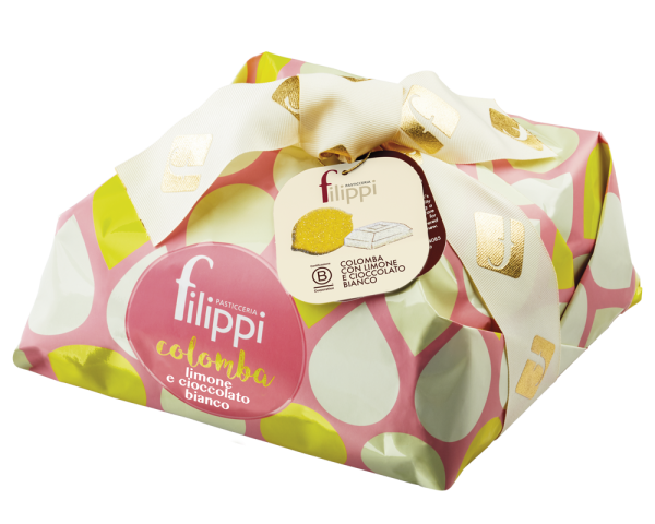 COLOMBA CON LIMONE E CIOCCOLATO BIANCO GR 750
